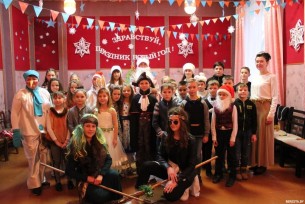 В Берестовицком центре творчества детей и молодежи прошел новогодний праздник