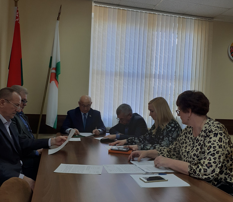 Состоялось очередное заседание президиума Берестовицкого районного Совета депутатов