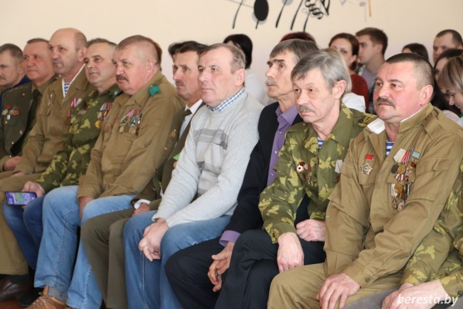 На Берестовитчине отметили 35-летие вывода советских войск из Афганистана