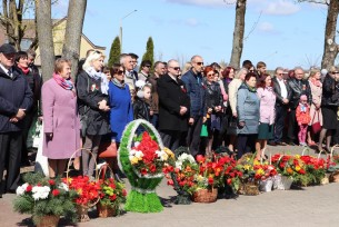 На Берестовитчине торжественно отметили 76-ю годовщину Победы советского народа в Великой Отечественной войне
