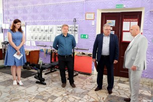 Заместитель министра спорта и туризма Республики Беларусь Вячеслав Дурнов посетил Берестовицкий район